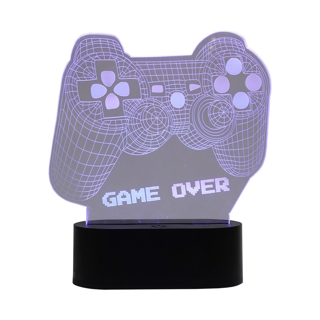 Led Neon 3D Controller Game Over Shape - إضاءة - Store 974 | ستور ٩٧٤