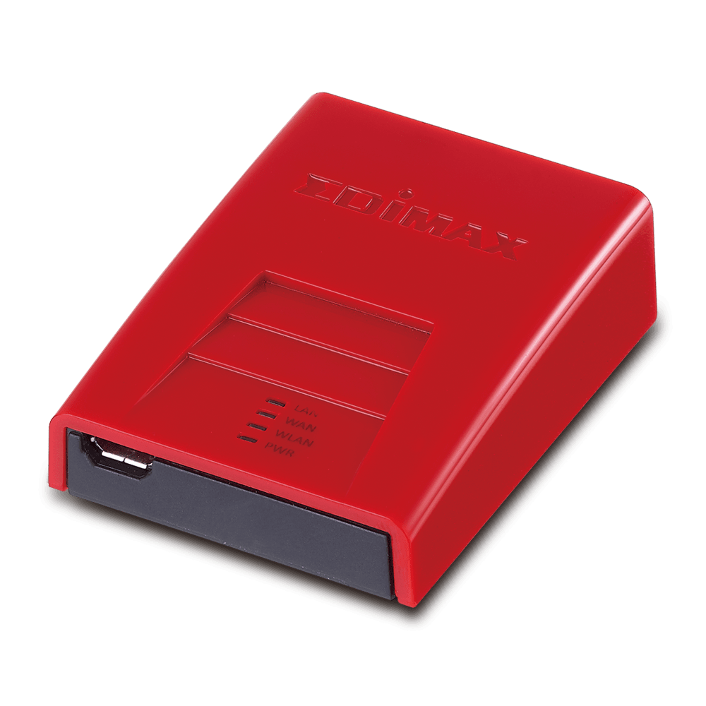 Edmarc Router Edimax 150Mbps Wireless Broadband Nano Router - Red EDBR-6258N-UK - را ...