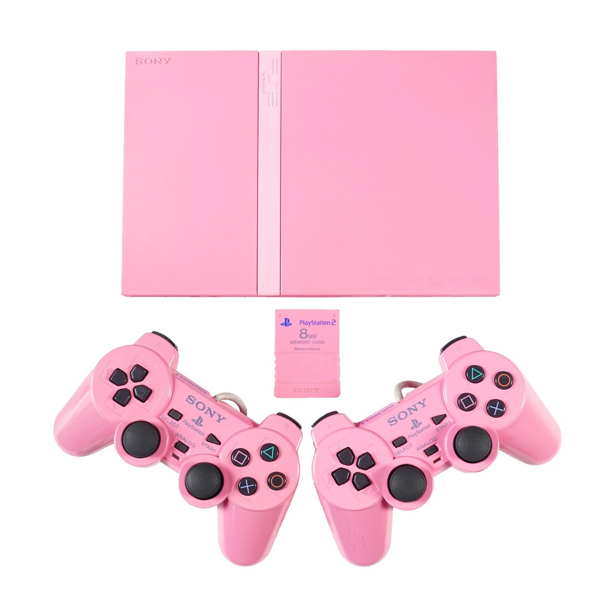 (Pre-Owned) Sony PlayStation 2 Slim Console - Pink - ريترو - Store 974 | ستور ٩٧٤