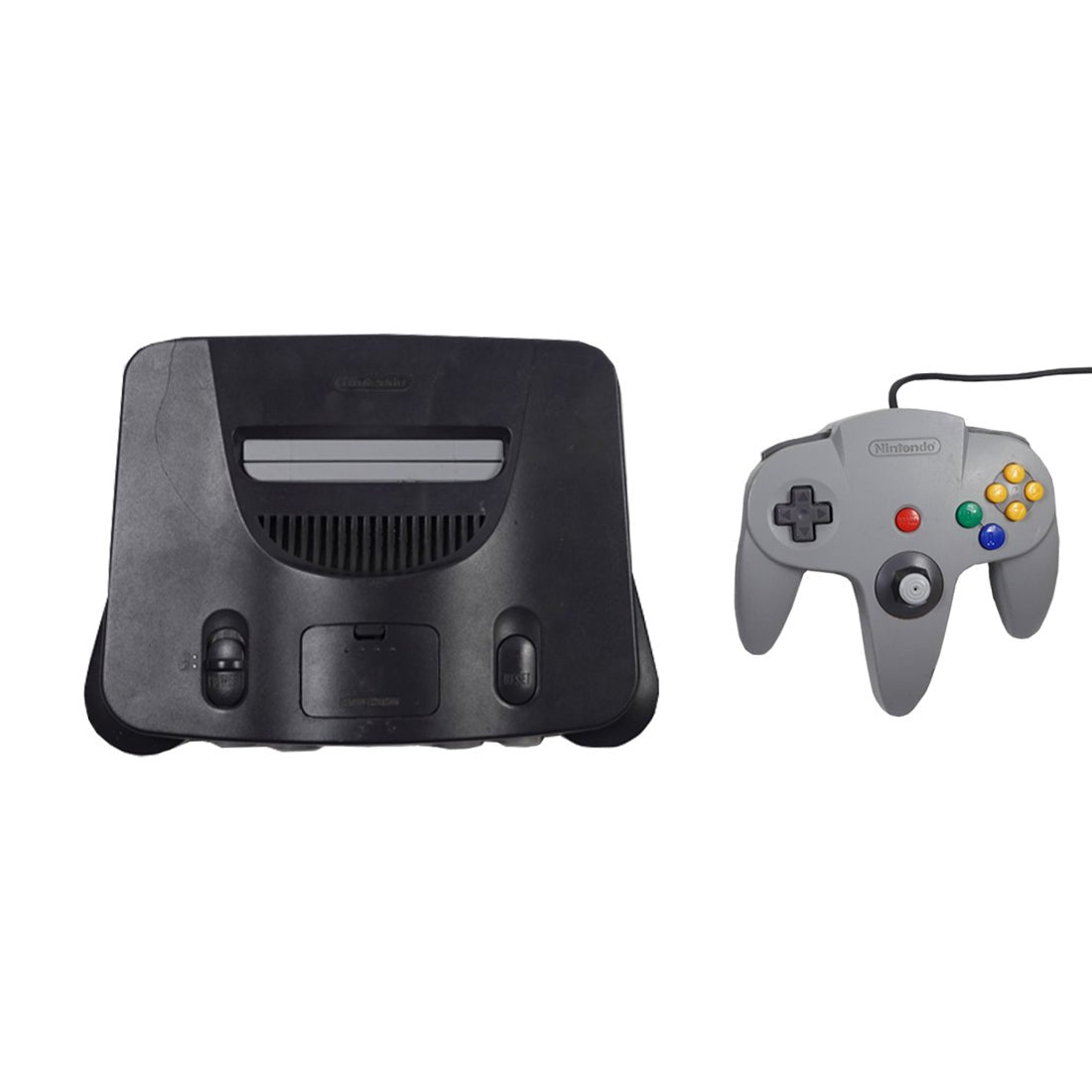 (Pre-Owned) Nintendo 64 Video Game Console - Grey - Store 974 | ستور ٩٧٤