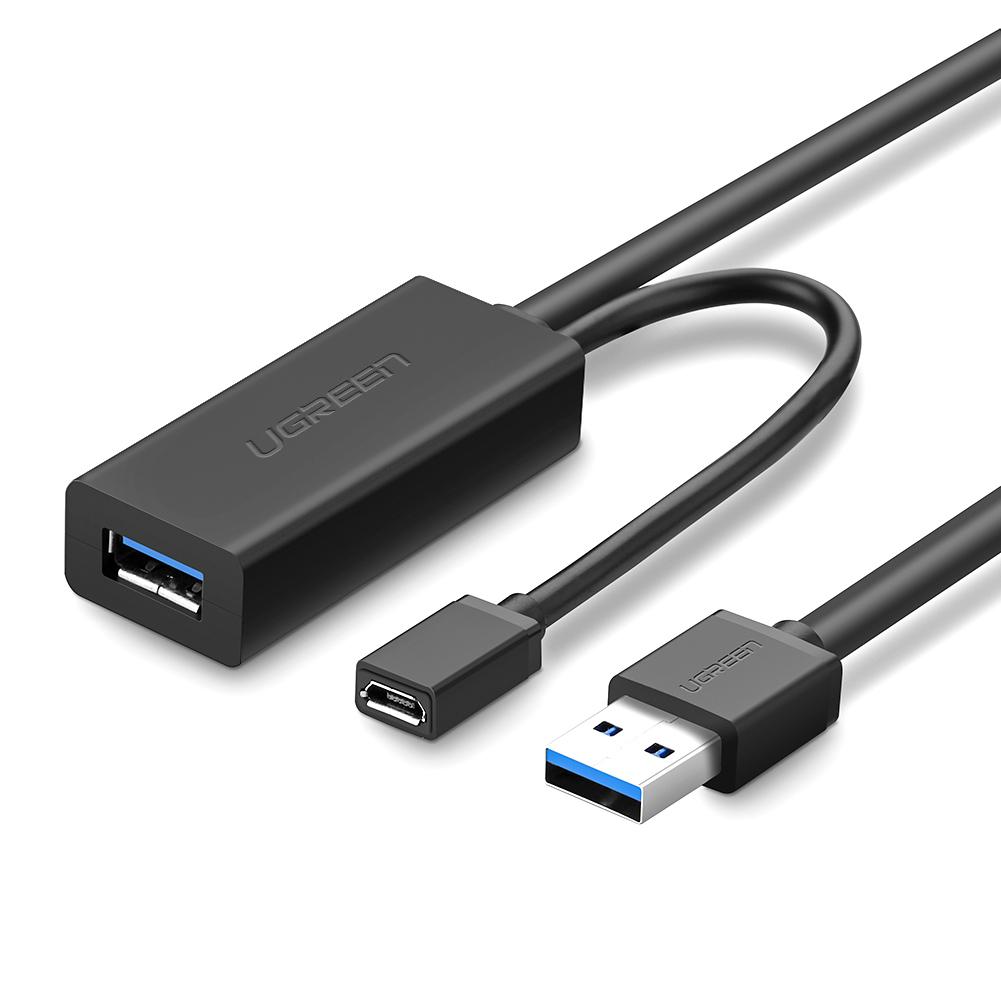كابل تمديد UGREEN USB 3.0 مع مكرر 10 أمتار - و Wصlة Ttmadiad كابل تمديد UGREEN USB 3.0 مع مكرر 10 أمتار - و Wصlة Ttmadiad