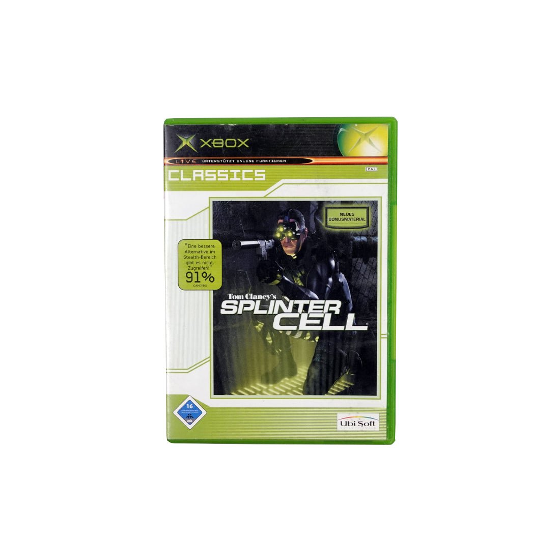(Pre-Owned) Classics: Tom Clency's Splinter Cell - Xbox - Store 974 | ستور ٩٧٤