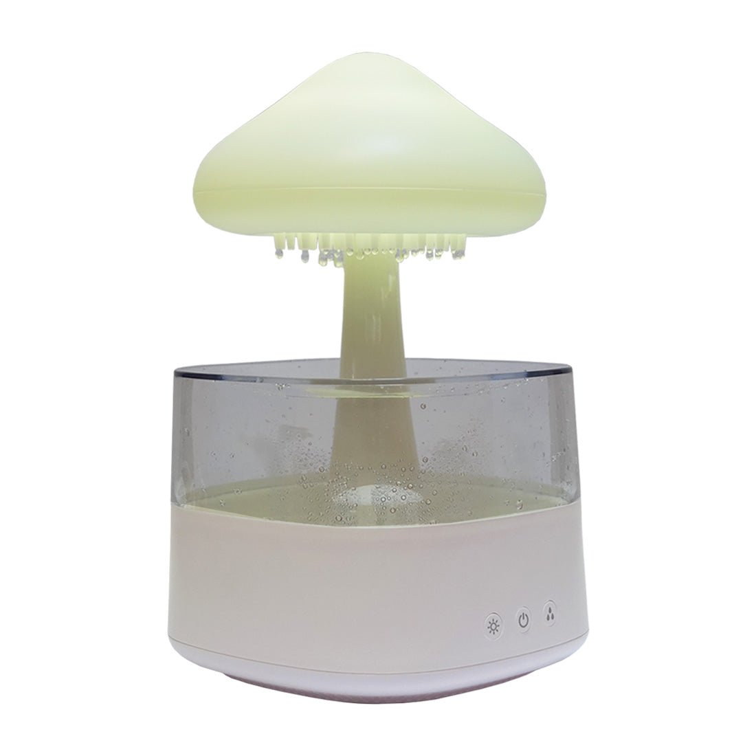 Mushroom Rain Cloud Humidifier - White - إضاءة - Store 974 | ستور ٩٧٤