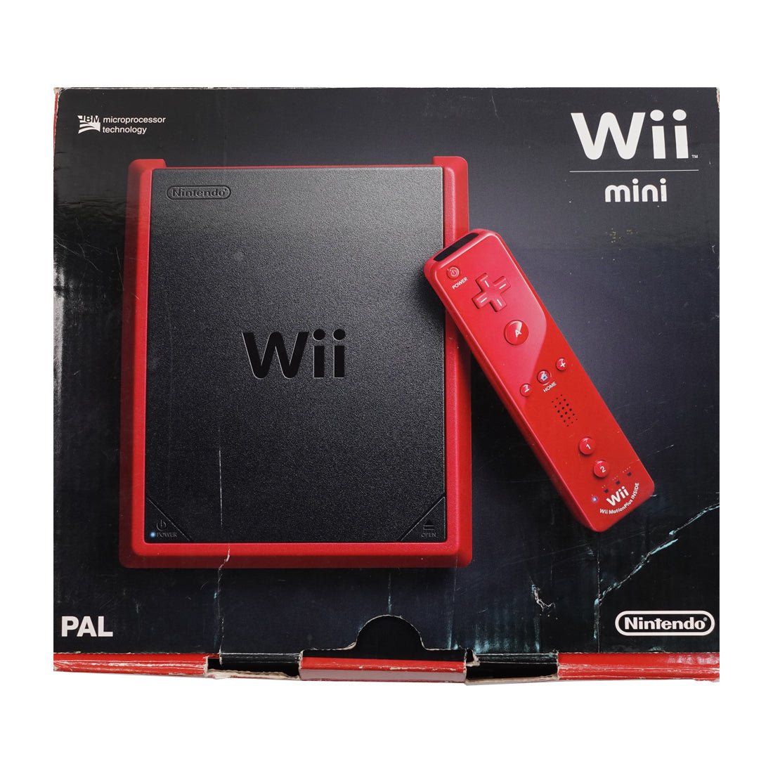 (Pre-Owned) WII Mini Console - Black & Red - Store 974 | ستور ٩٧٤