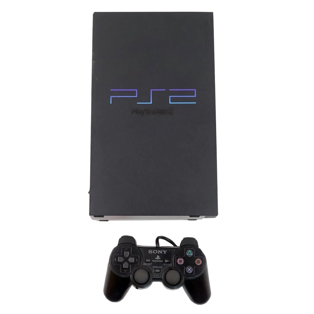 (Pre-Owned) Sony PlayStation 2 Fat Console - Black - ريترو - Store 974 | ستور ٩٧٤