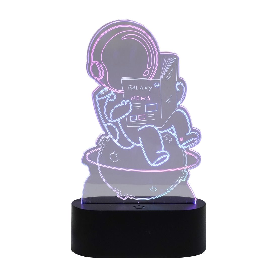 Led Neon 3D Spaceman Reading Shape - إضاءة - Store 974 | ستور ٩٧٤