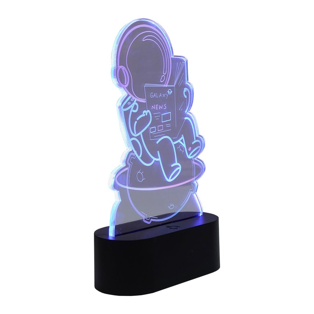 Led Neon 3D Spaceman Reading Shape - إضاءة - Store 974 | ستور ٩٧٤