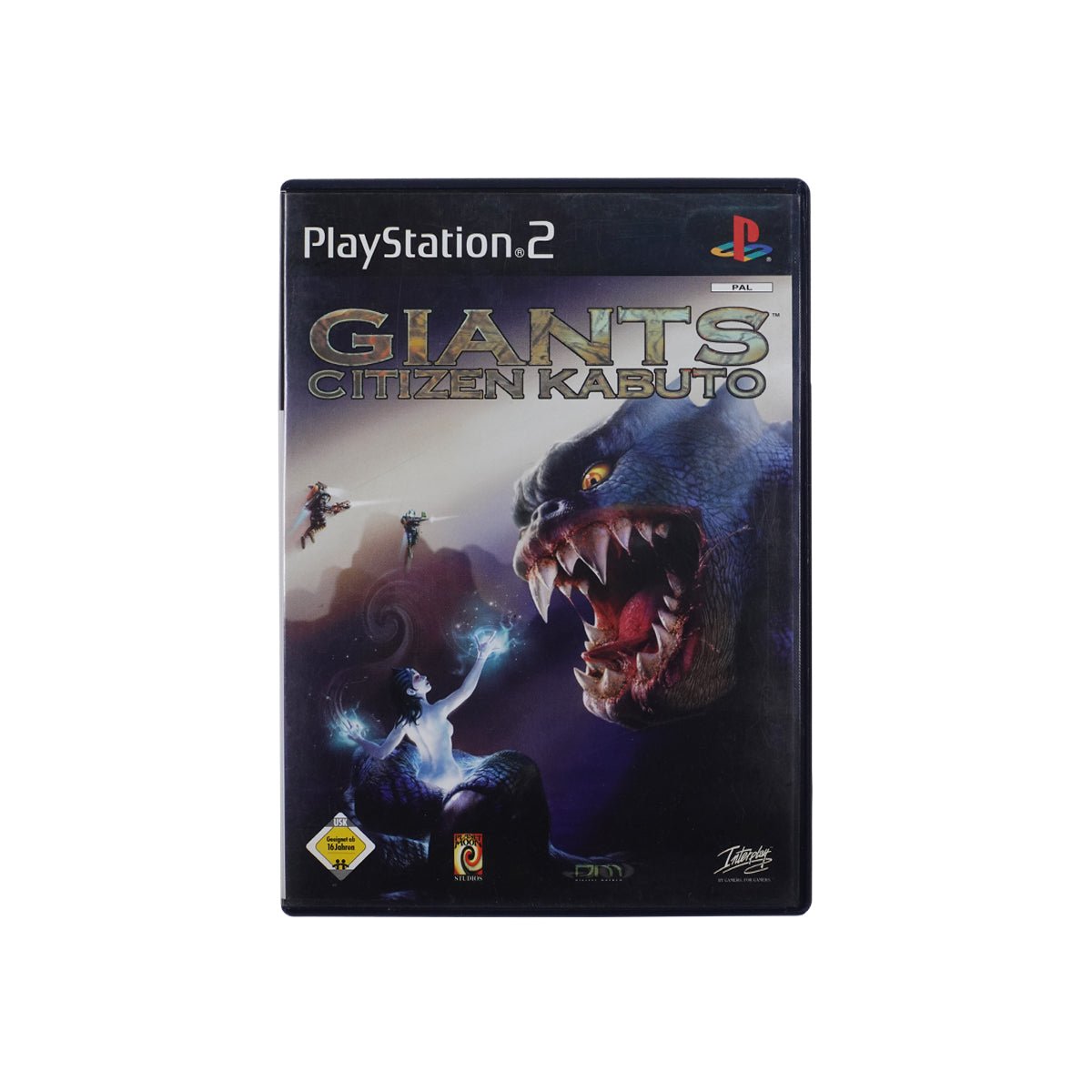 Jeu PS2 Giants Citizen Kabuto - Version PAL Complète En Bon état - Sorti En 2002 édité Par Interplay