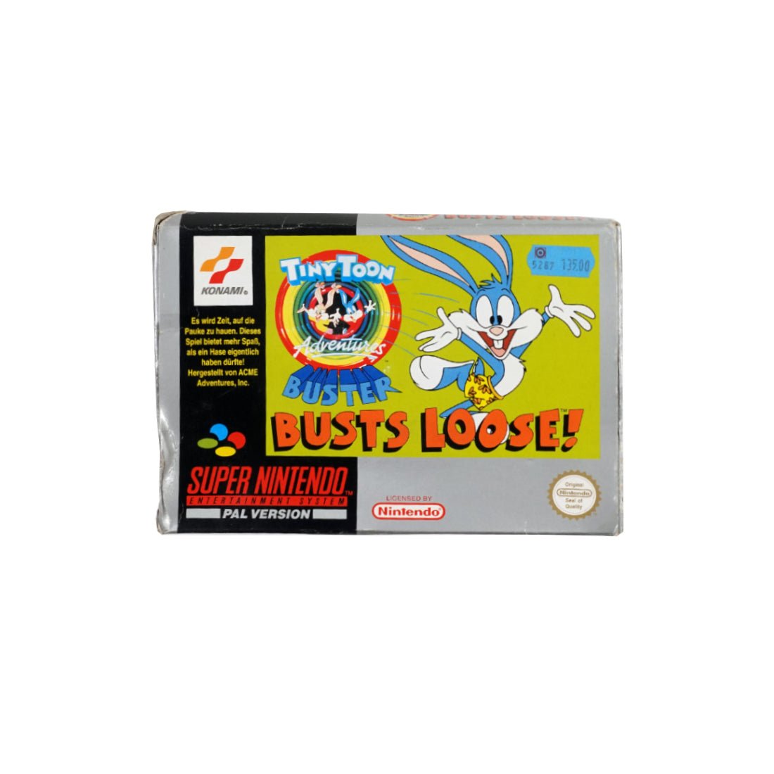 (Pre-Owned) Tiny Toon Adventures: Buster Busts Loose - Super Nintendo Entertainment System - Store 974 | ستور ٩٧٤