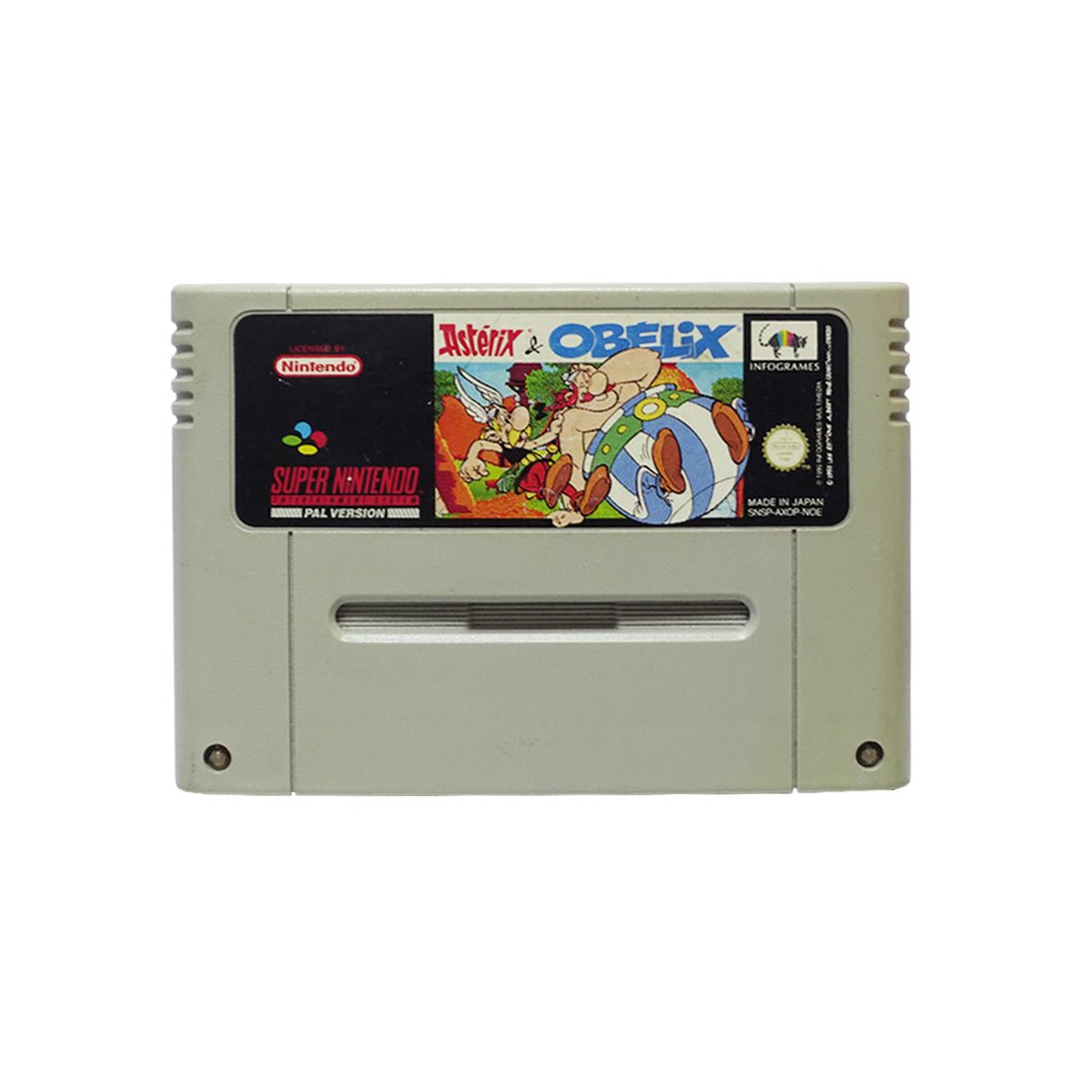 (Pre-Owned) Asterix & Obelix - Super Nintendo Entertainment System - ريترو - Store 974 | ستور ٩٧٤