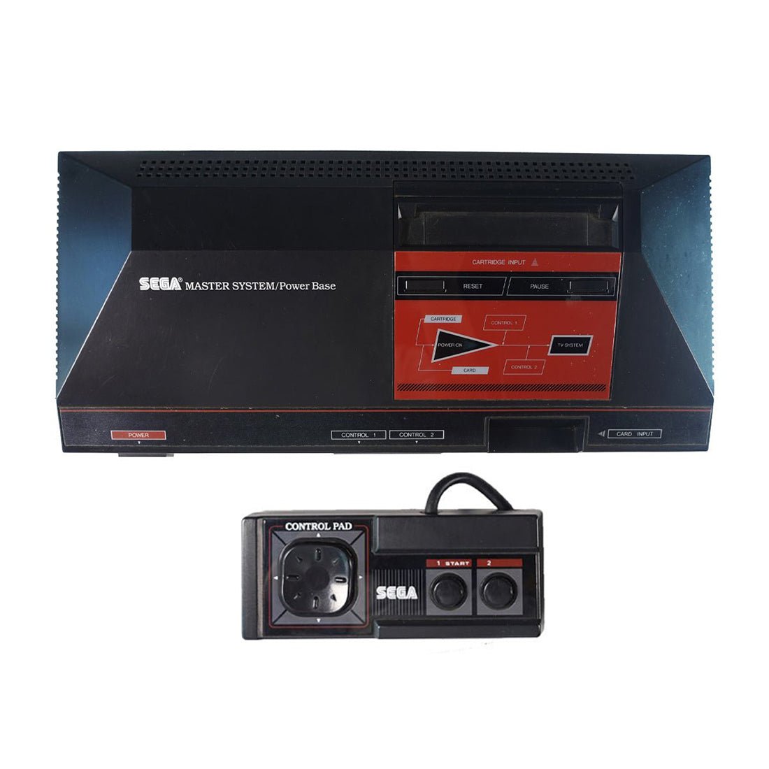 (Pre-Owned) Sega Mega Master System II Console - Black - ريترو - Store 974 | ستور ٩٧٤
