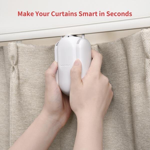 SwitchBot U Rail 2 Curtain Smart Wireless Robot - White - أكسسوارات ذكية SwitchBot U Rail 2 Curtain Smart Wireless Robot - White - أكسسوارات ذكية