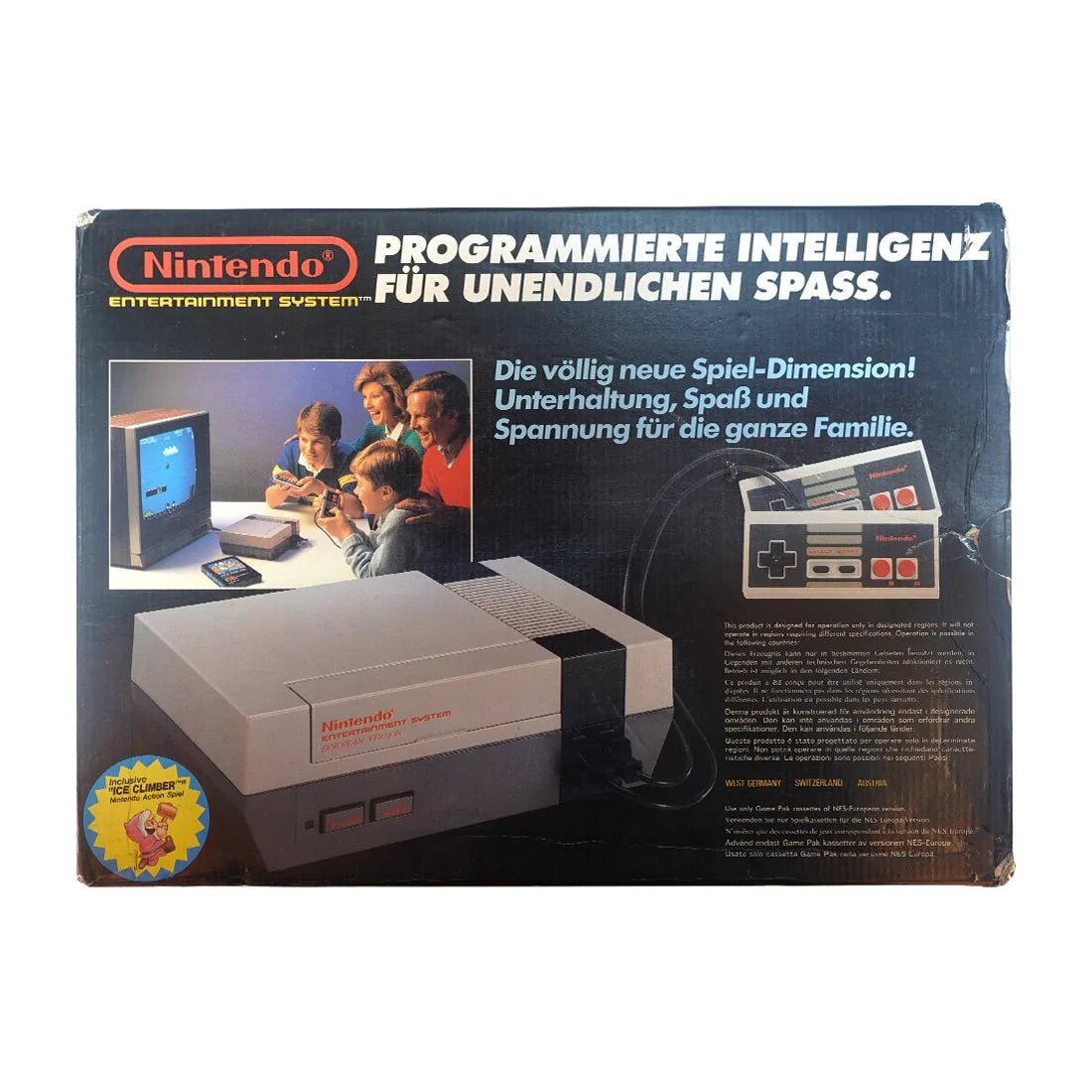 (Pre-Owned) Nintendo Entertainment System Console w/ Box - ريترو - Store 974 | ستور ٩٧٤