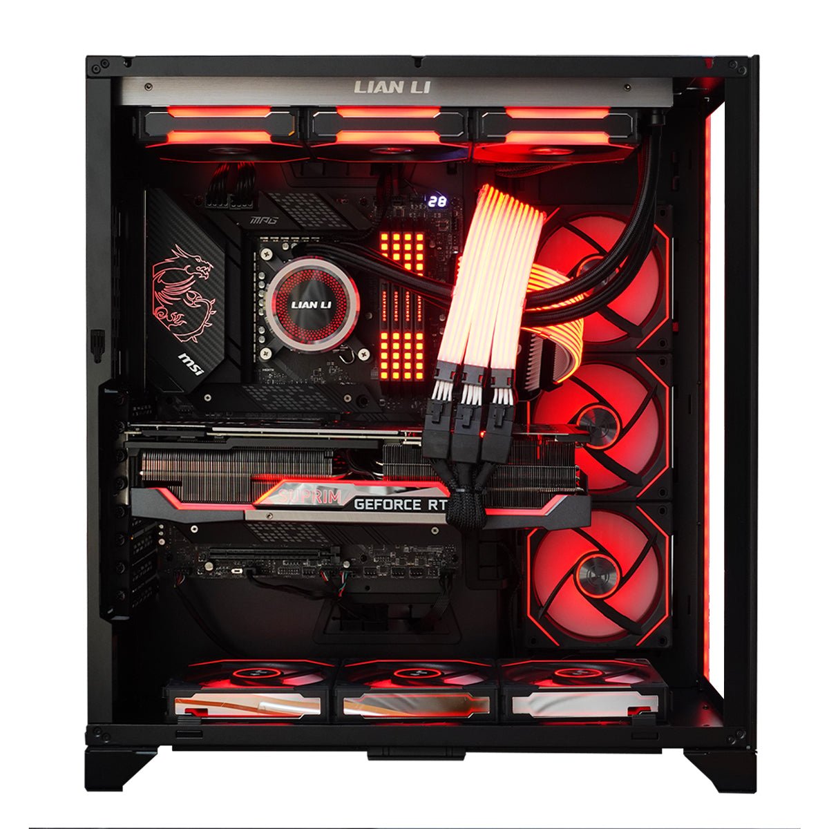 (Pre-Built) Gaming PC Intel Core i9-12900KS w/ MSI RTX 3090 Ti SUPRIM X & Lian Li O11 Dynamic XL Case - Black - Store 974 | ستور ٩٧٤