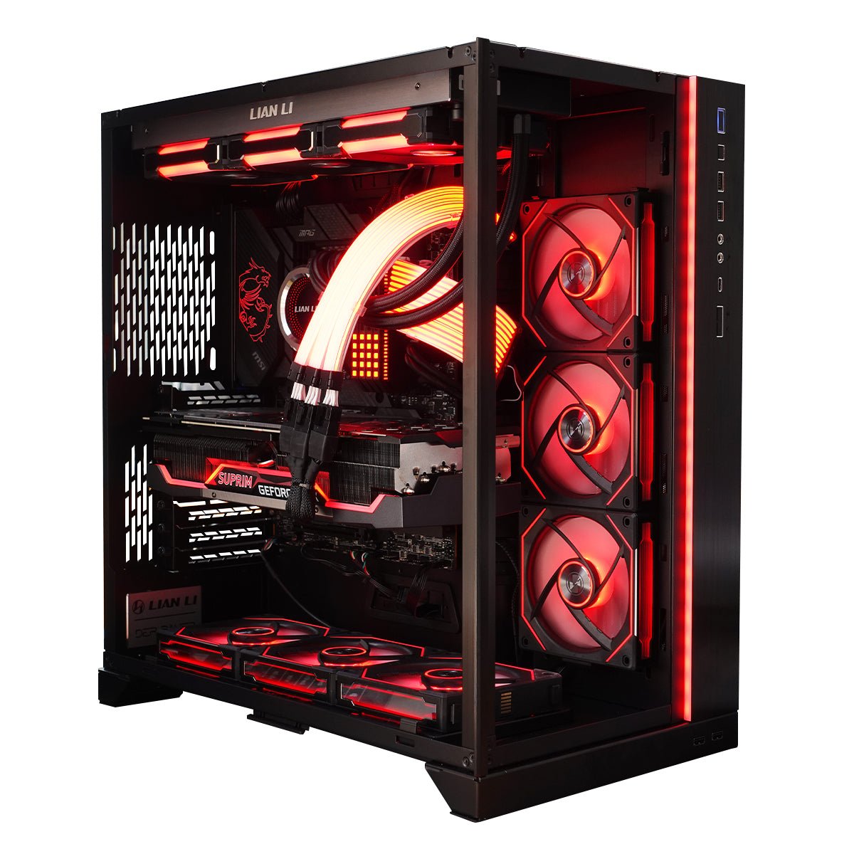 (Pre-Built) Gaming PC Intel Core i9-12900KS w/ MSI RTX 3090 Ti SUPRIM X & Lian Li O11 Dynamic XL Case - Black - Store 974 | ستور ٩٧٤
