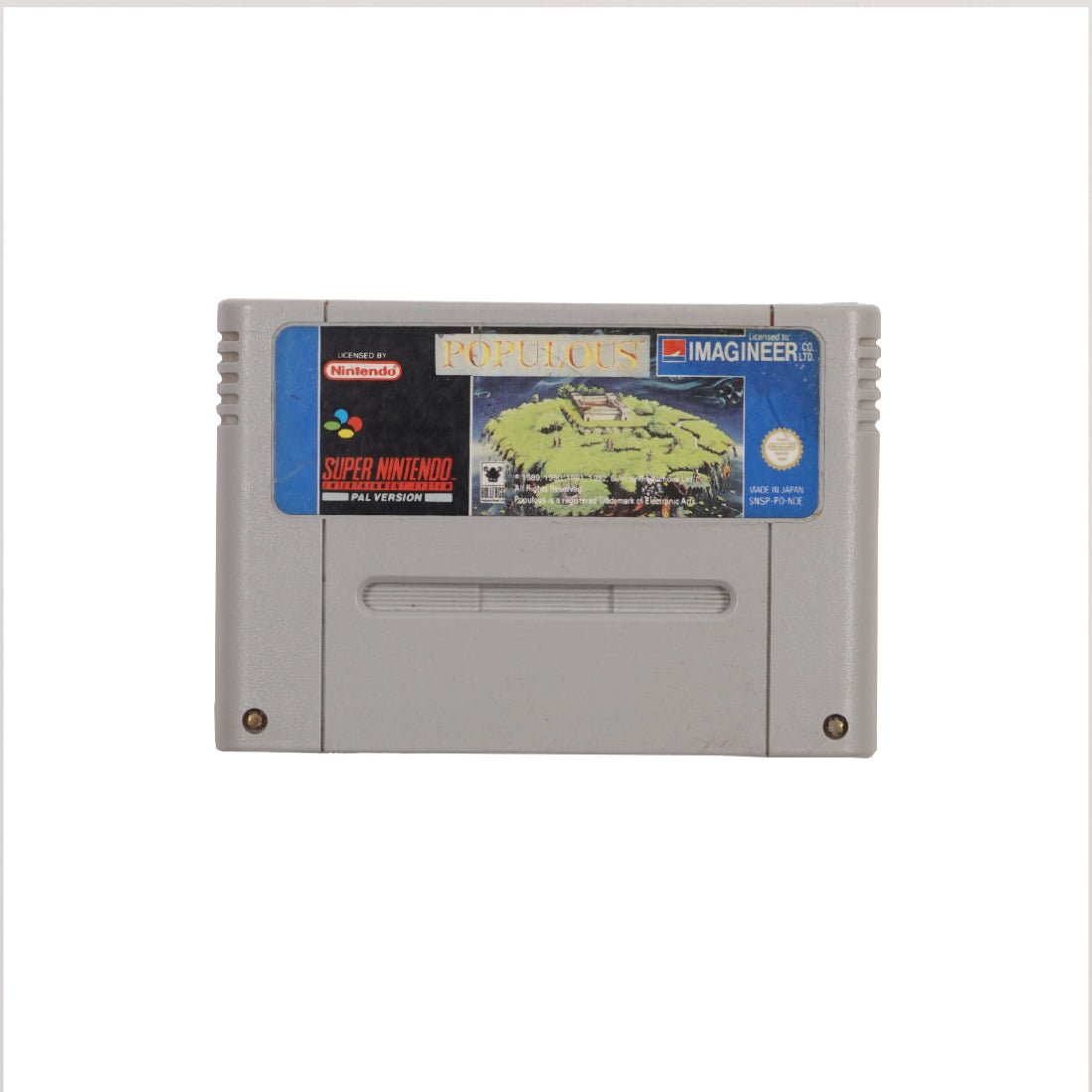(Pre-Owned) Populous - Super Nintendo Entertainment System - Store 974 | ستور ٩٧٤