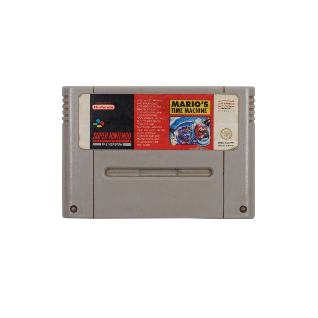 (Pre-Owned) Mario's Time Machine - Super Nintendo Entertainment System - Store 974 | ستور ٩٧٤