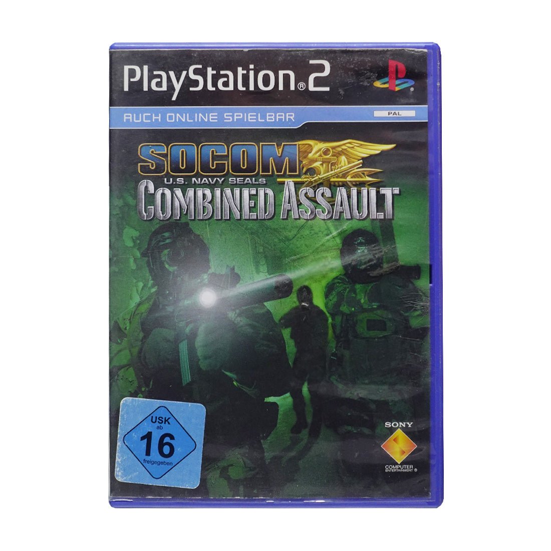 (Pre-Owned) Socom U.S. Navy Seals: Combined Assault - PlayStation 2 - ريترو - Store 974 | ستور ٩٧٤