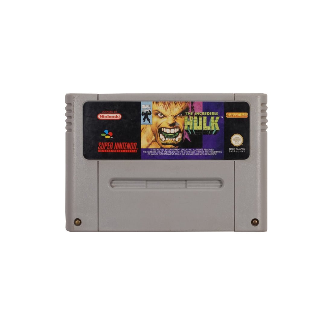 (Pre-Owned) The Incredible Hulk - Super Nintendo Entertainment System - Store 974 | ستور ٩٧٤