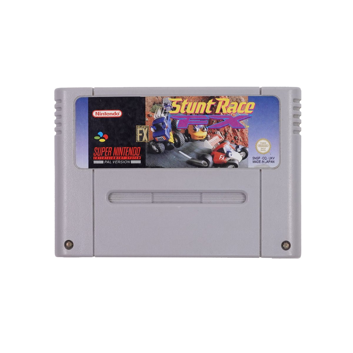 (Pre-Owned) Stunt Race FX - Super Nintendo Entertainment System - ريترو - Store 974 | ستور ٩٧٤