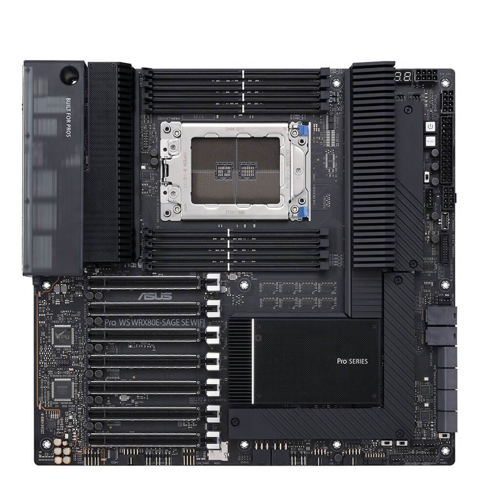 Asus Pro WS WRX80E SAGE SE Wi-Fi AMD Workstation Motherboard - Store 974 | ستور ٩٧٤