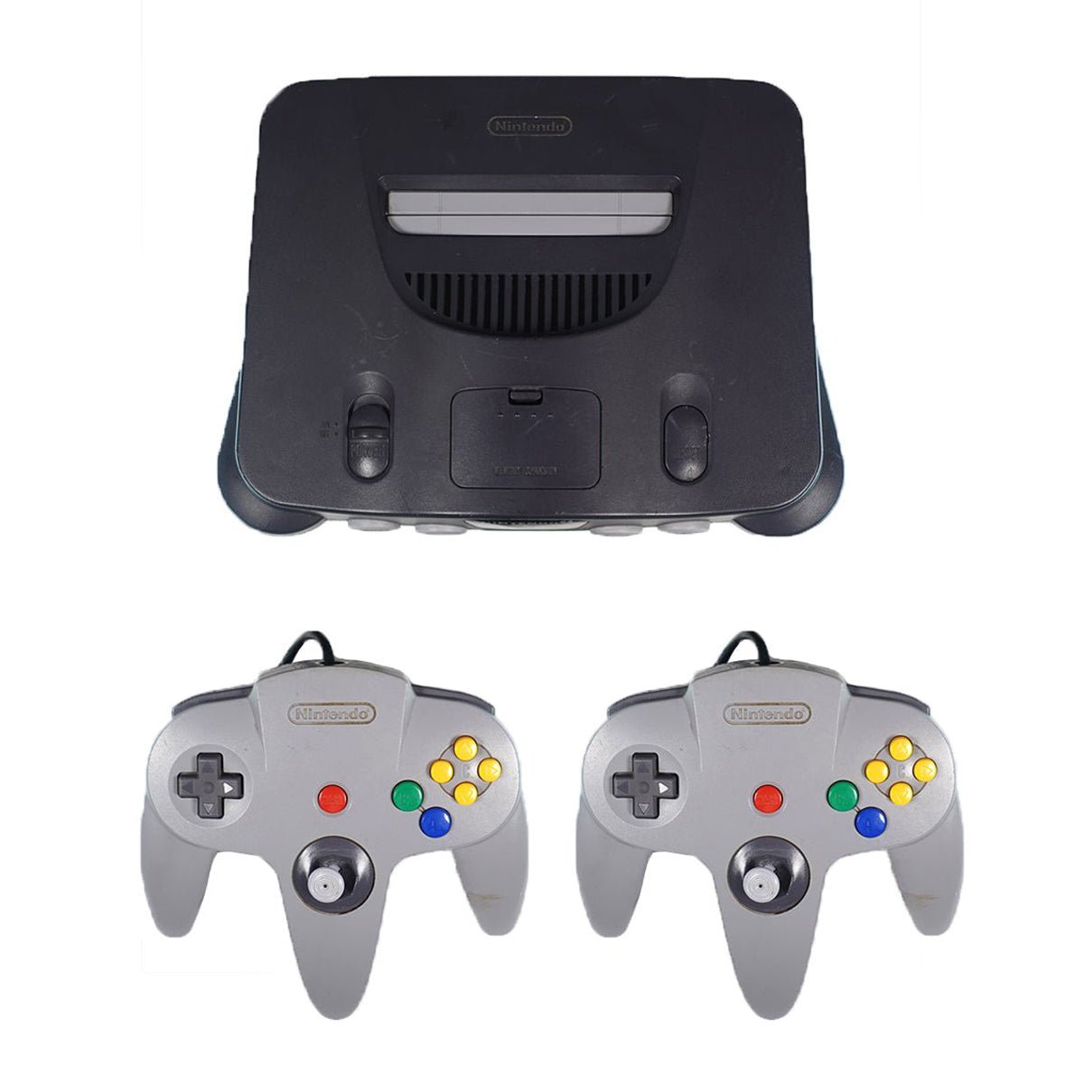 (Pre-Owned) Nintendo 64 Video Game Console - Black - ريترو - Store 974 | ستور ٩٧٤