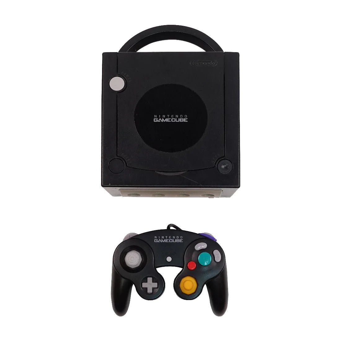 (Pre-Owned) Nintendo GameCube Game Console - Black - ريترو - Store 974 | ستور ٩٧٤