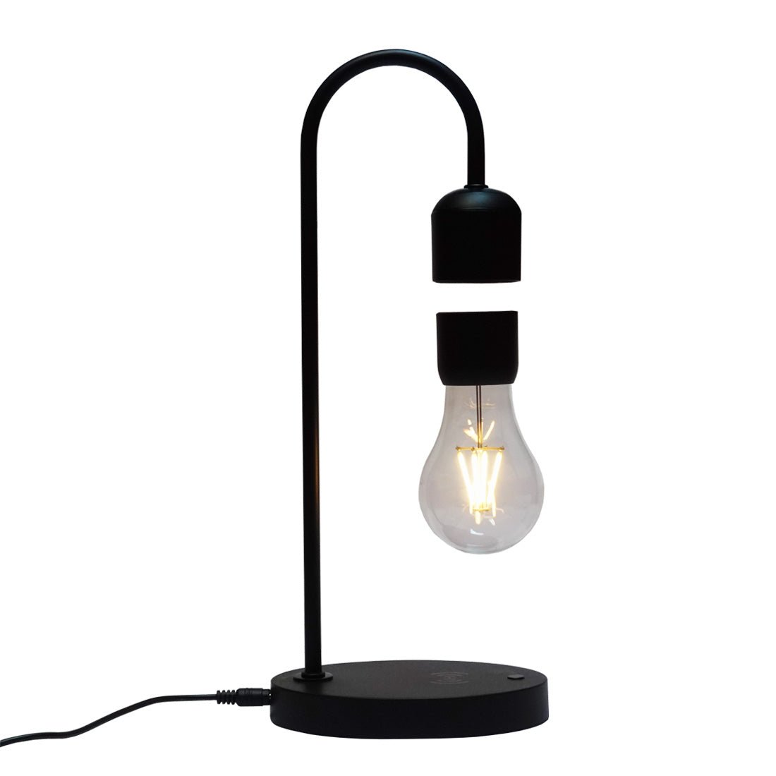 Floating Bulb Light - Black - إضاءة - Store 974 | ستور ٩٧٤