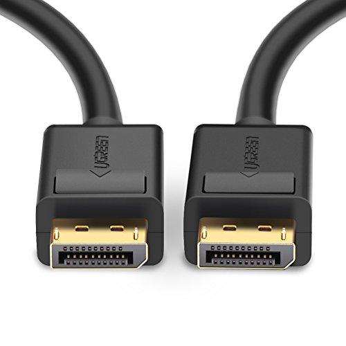 Ugreen DisplayPort To DisplayPort 1.2 4K - 3m - كابل Ugreen DisplayPort To DisplayPort 1.2 4K - 3m - كابل