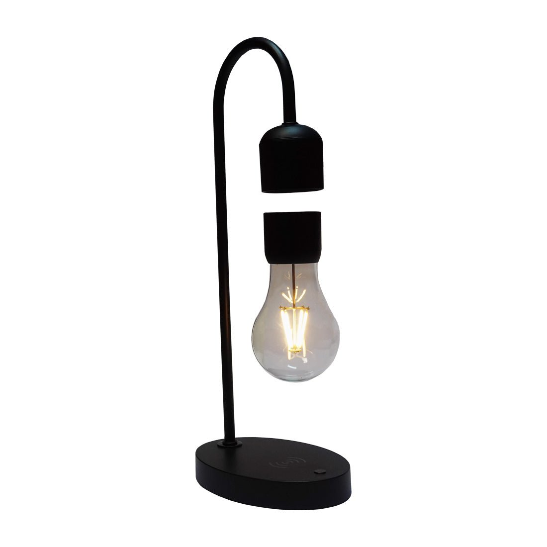 Floating Bulb Light - Black - إضاءة - Store 974 | ستور ٩٧٤