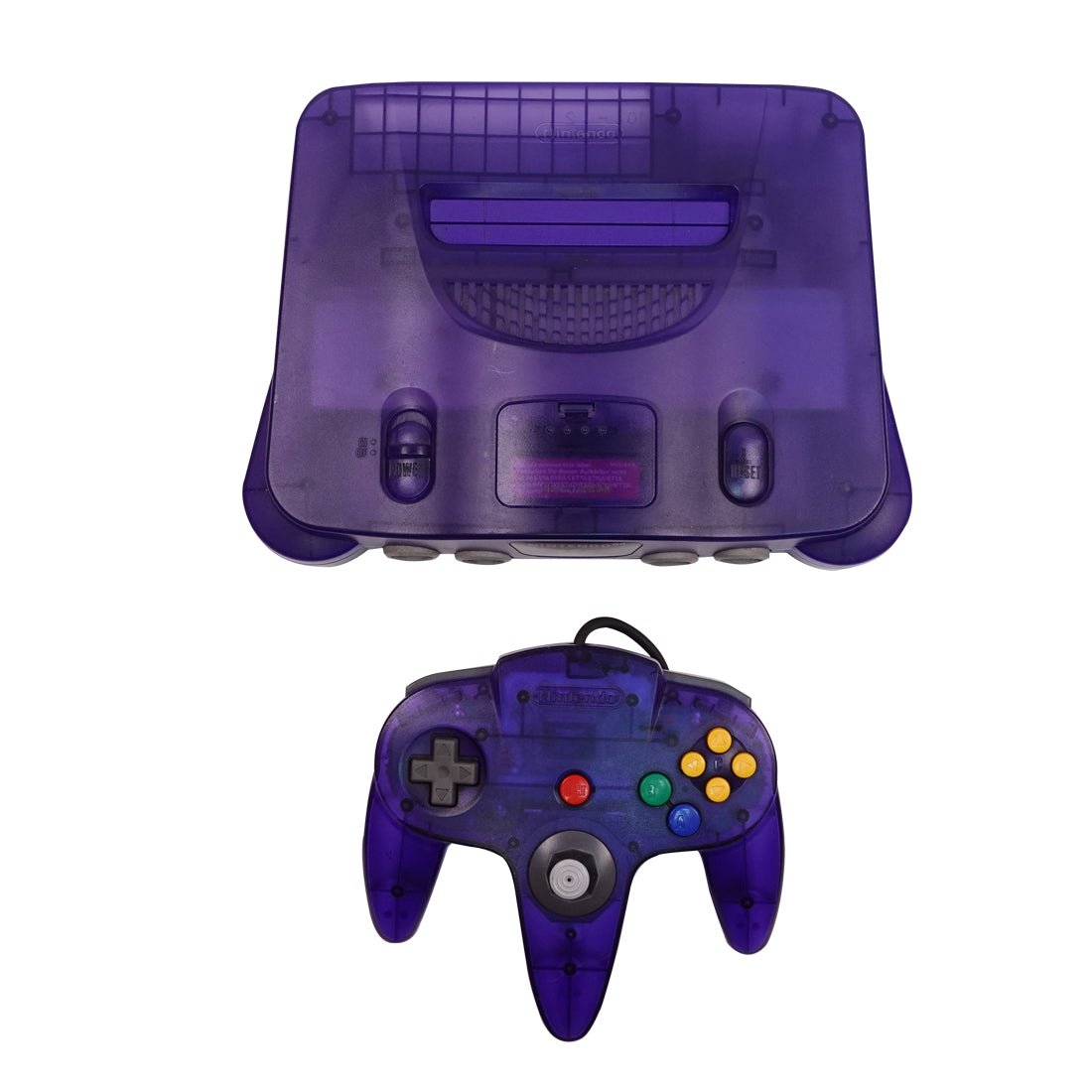 (Pre-Owned) Nintendo 64 Video Game Console - Blue - Store 974 | ستور ٩٧٤