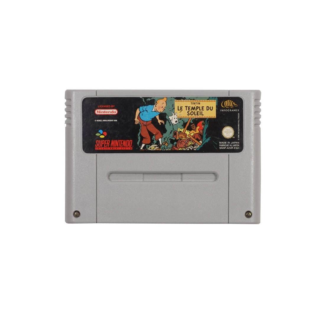 (Pre-Owned) TinTin French Edition - Super Nintendo Entertainment System - Store 974 | ستور ٩٧٤