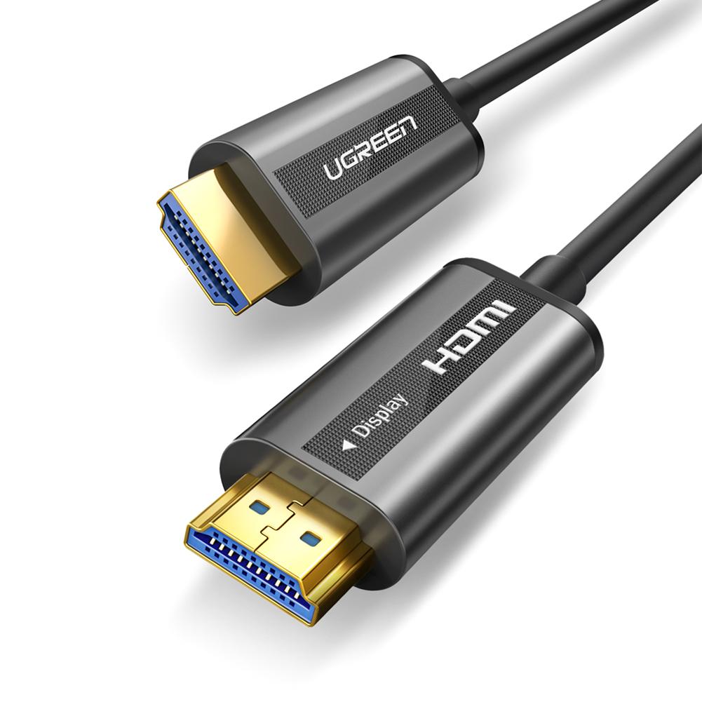 Ugreen 4k الألياف البصرية HDMI كابل 100 م - كabl Ugreen 4k الألياف البصرية HDMI كابل 100 م - كabl
