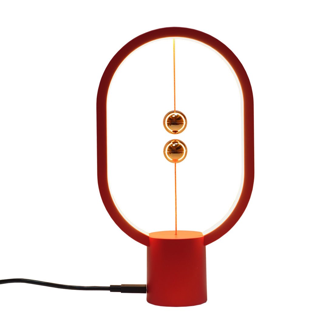 Balance Lamp Mini - Red - إضاءة - Store 974 | ستور ٩٧٤