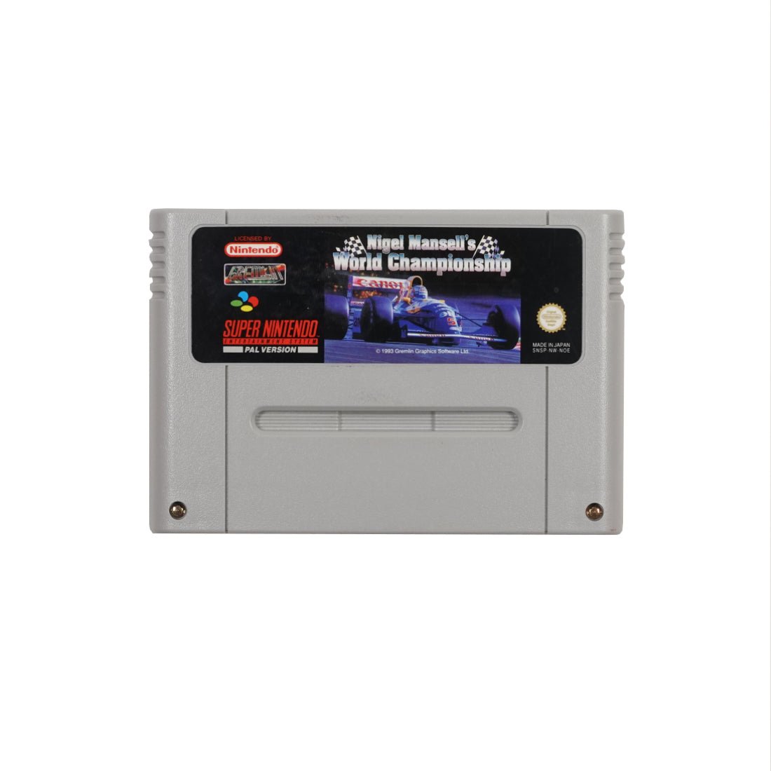 (Pre-Owned) Nigel Mansell's World Championship - Super Nintendo Entertainment System - Store 974 | ستور ٩٧٤