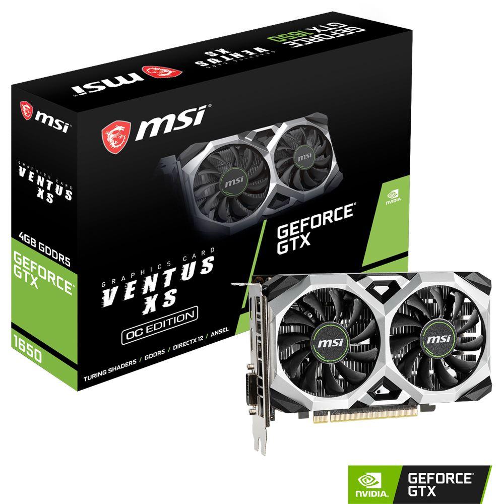 MSI GeForce GTX 1650 Ventus XS OC GPU - Store 974 | ستور ٩٧٤