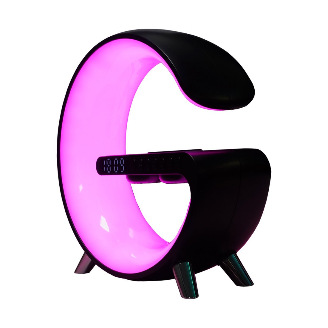 RGB Ring Clock - Black - إضاءة - Store 974 | ستور ٩٧٤