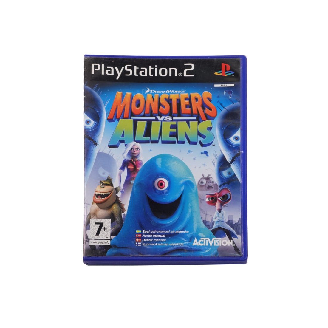 (Pre-Owned) Monsters Vs Aliens - PlayStation 2 - Store 974 | ستور ٩٧٤