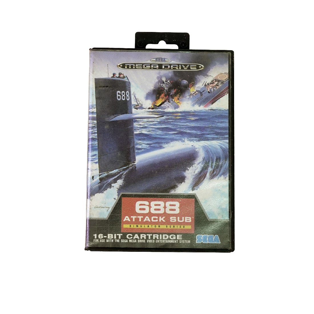 (Pre-Owned) 688 Attack Sub Game - Sega Mega - ريترو - Store 974 | ستور ٩٧٤