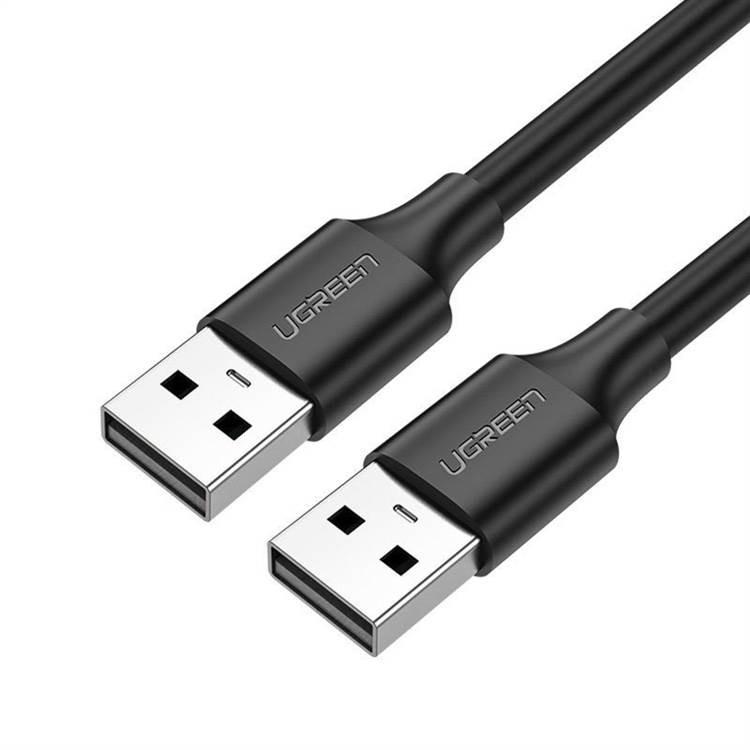 UGREEN USB 2.0 A Male to Male Cable - 3M - كAbl UGREEN USB 2.0 A Male to Male Cable - 3M - كAbl