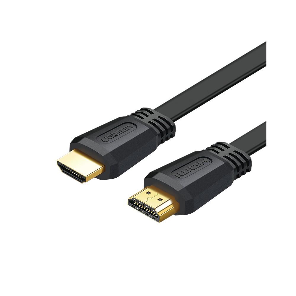 Ugreen HDMI 2.0 Version Flat Cable - 1.5m - كابل Ugreen HDMI 2.0 Version Flat Cable - 1.5m - كابل