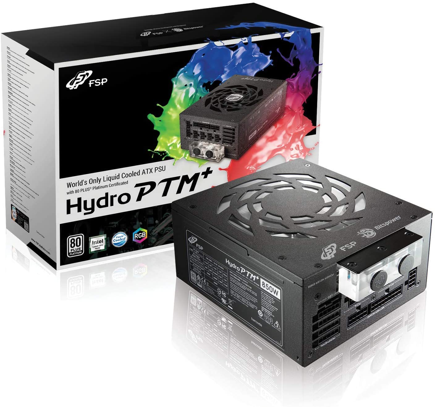 FSP 850W Hydro PTM+ RGB Fully Modular 80Plus Platinum PSU - Store 974 | ستور ٩٧٤