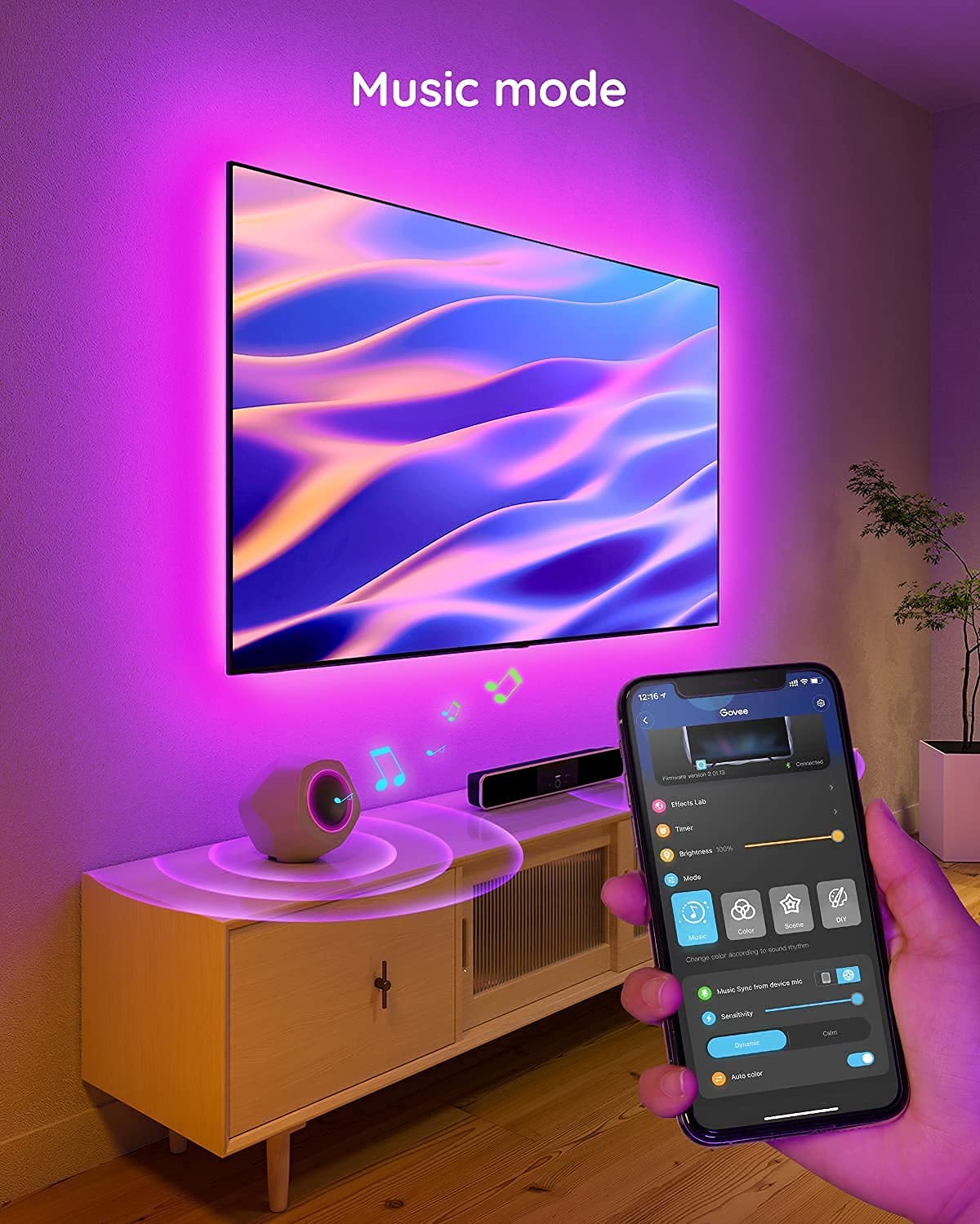 Govee RGB LED TV Backlights 46-60 - إضاءة – Store 974