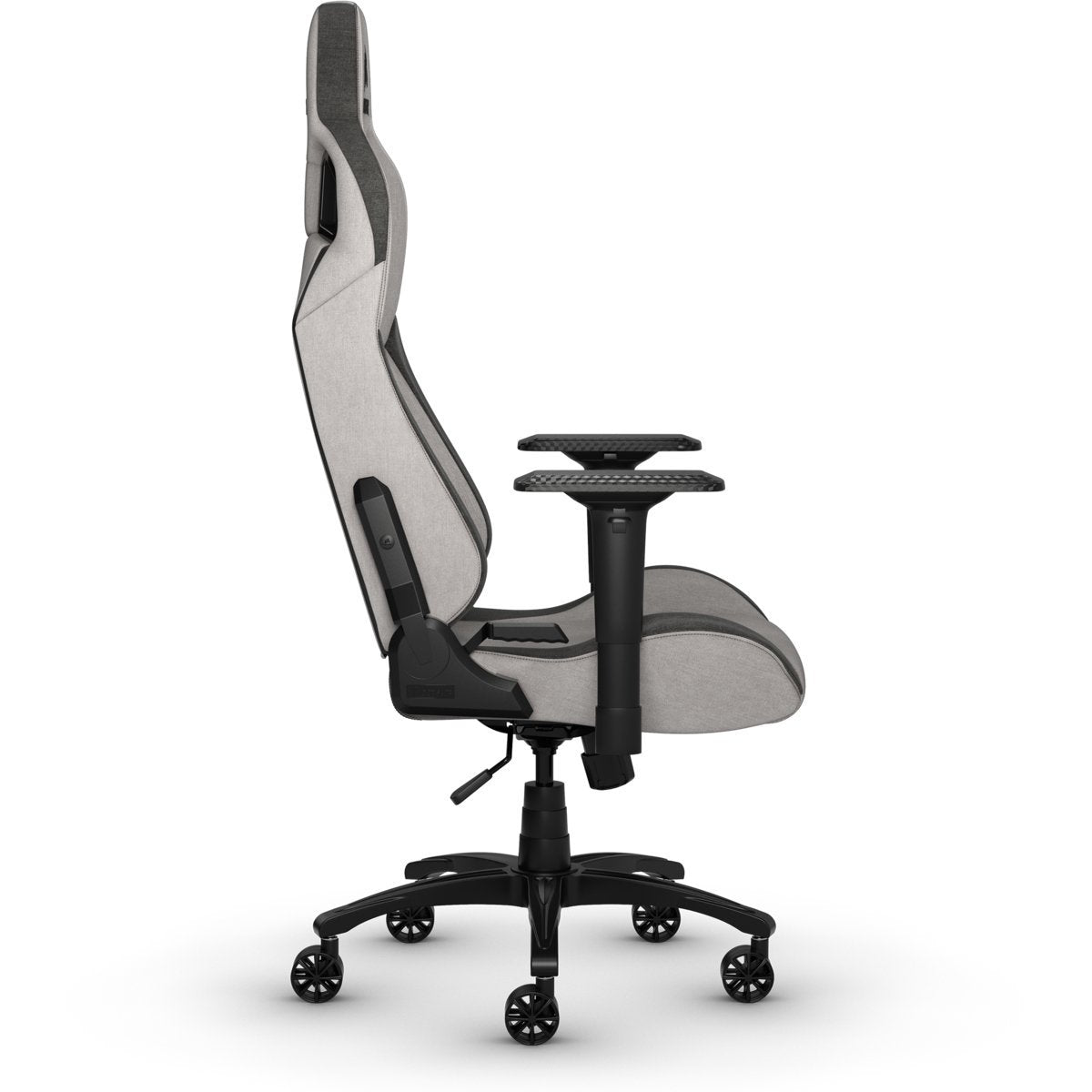 Corsair T3 RUSH Fabric Gaming Chair - Gray/White - Store 974 | ستور ٩٧٤