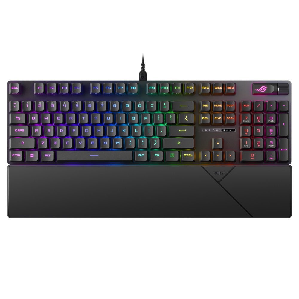 Asus ROG Strix Scope II RX Full Wired Keyboard - Red Switches - لوحة مفاتيح - Store 974 | ستور ٩٧٤