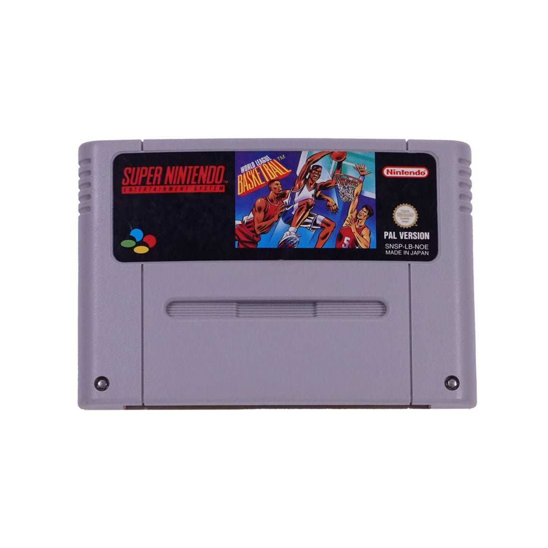 (Pre-Owned) World League Basketball - Super Nintendo Entertainment System - Store 974 | ستور ٩٧٤