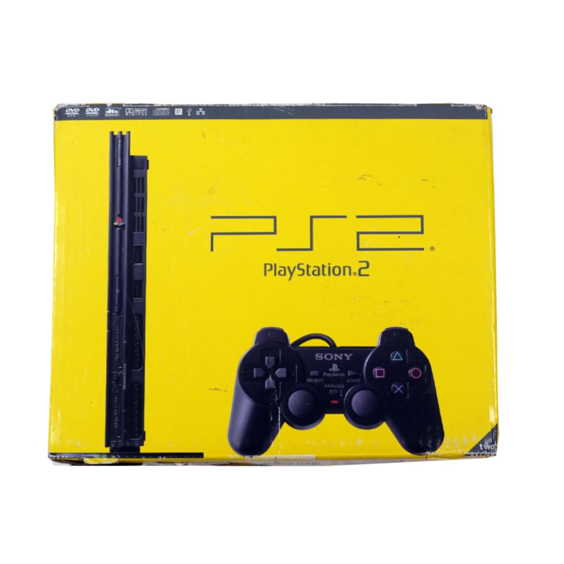 (Pre-Owned) Sony PlayStation 2 Slim Console - Black - Store 974 | ستور ٩٧٤