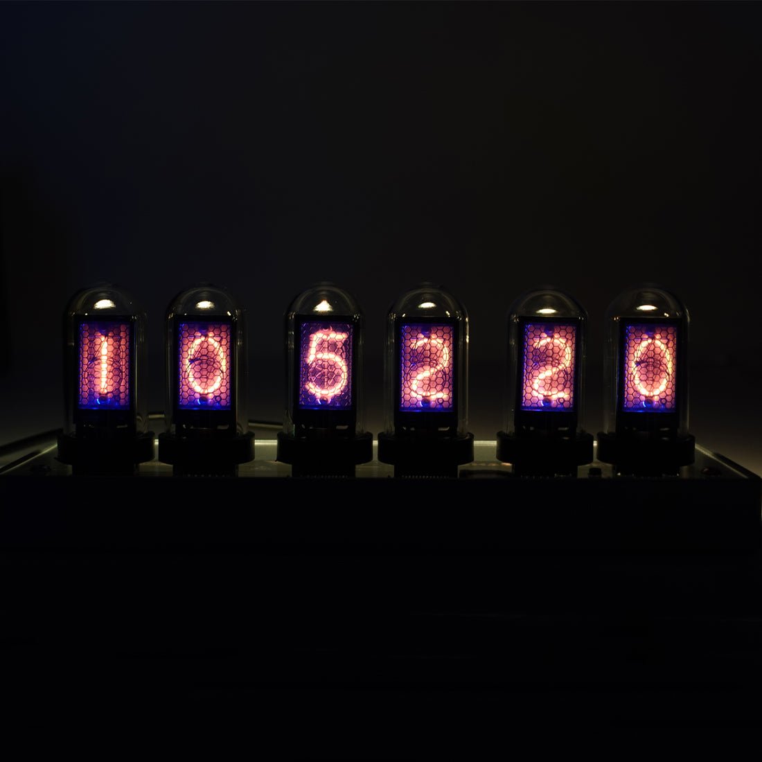 IPS Nixie Tube Color Screen Digital Wired Alarm Clock - Store 974 | ستور ٩٧٤