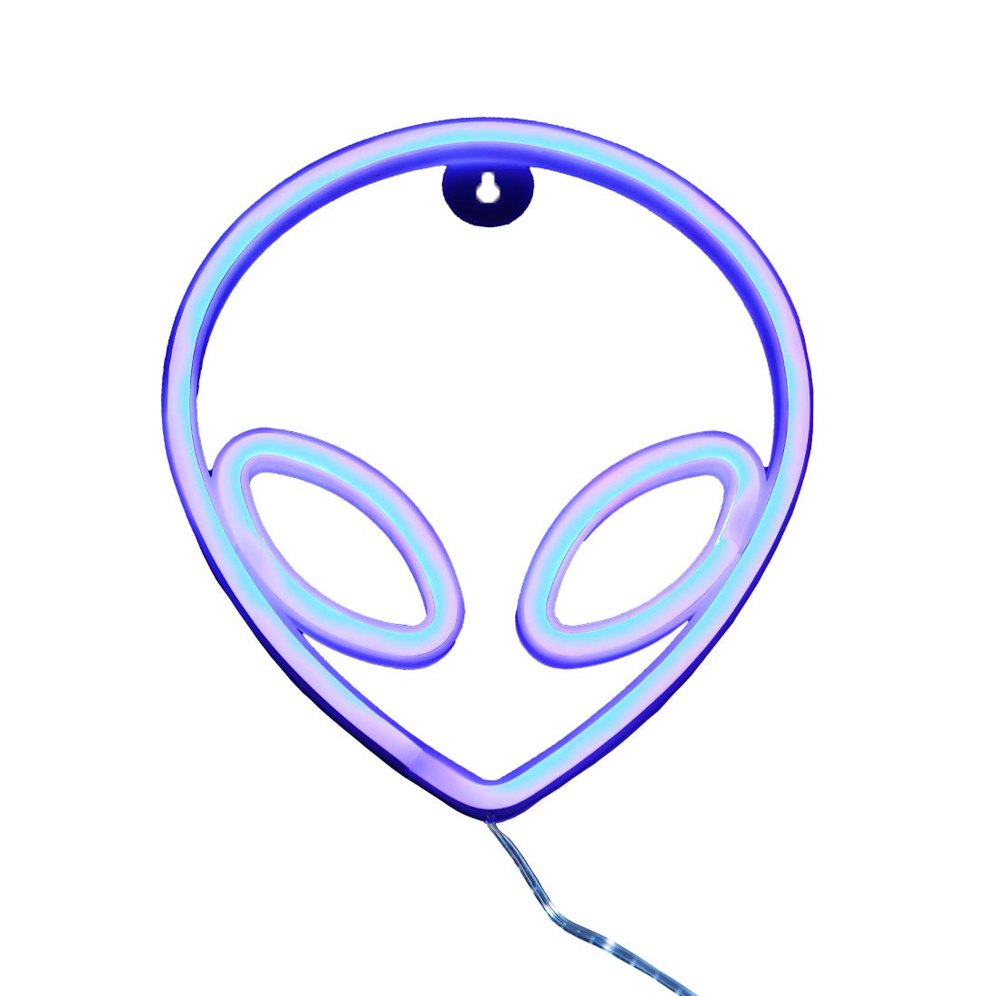 Led Neon Alien Shape - Blue - إضاءة Led Neon Alien Shape - Blue - إضاءة