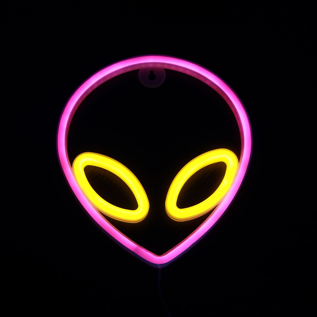 Led Neon Alien Shape - Pink & Yellow - إضاءة Led Neon Alien Shape - Pink & Yellow - إضاءة